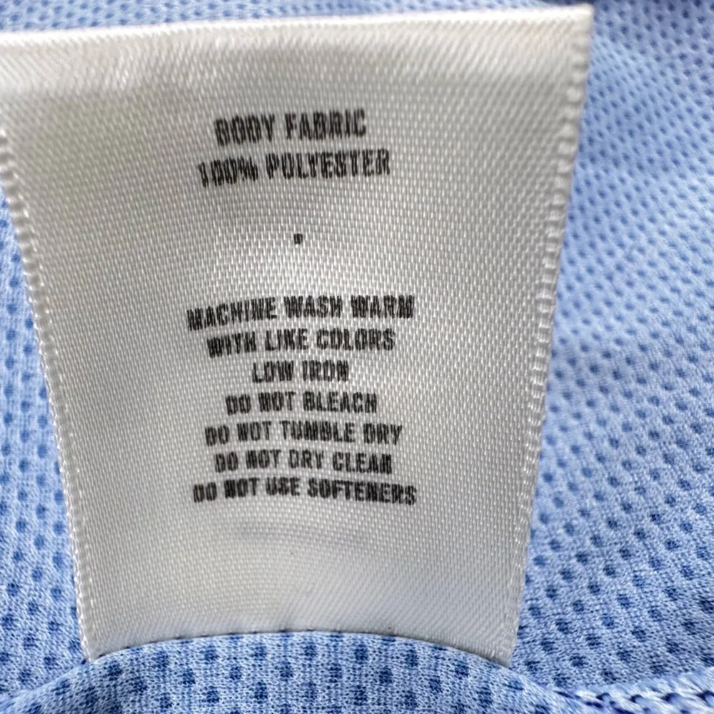 !! SOLD !! T-Shirt Men Large Blue New York City Marathon Running Activewear Tee - Picture 10 of 11